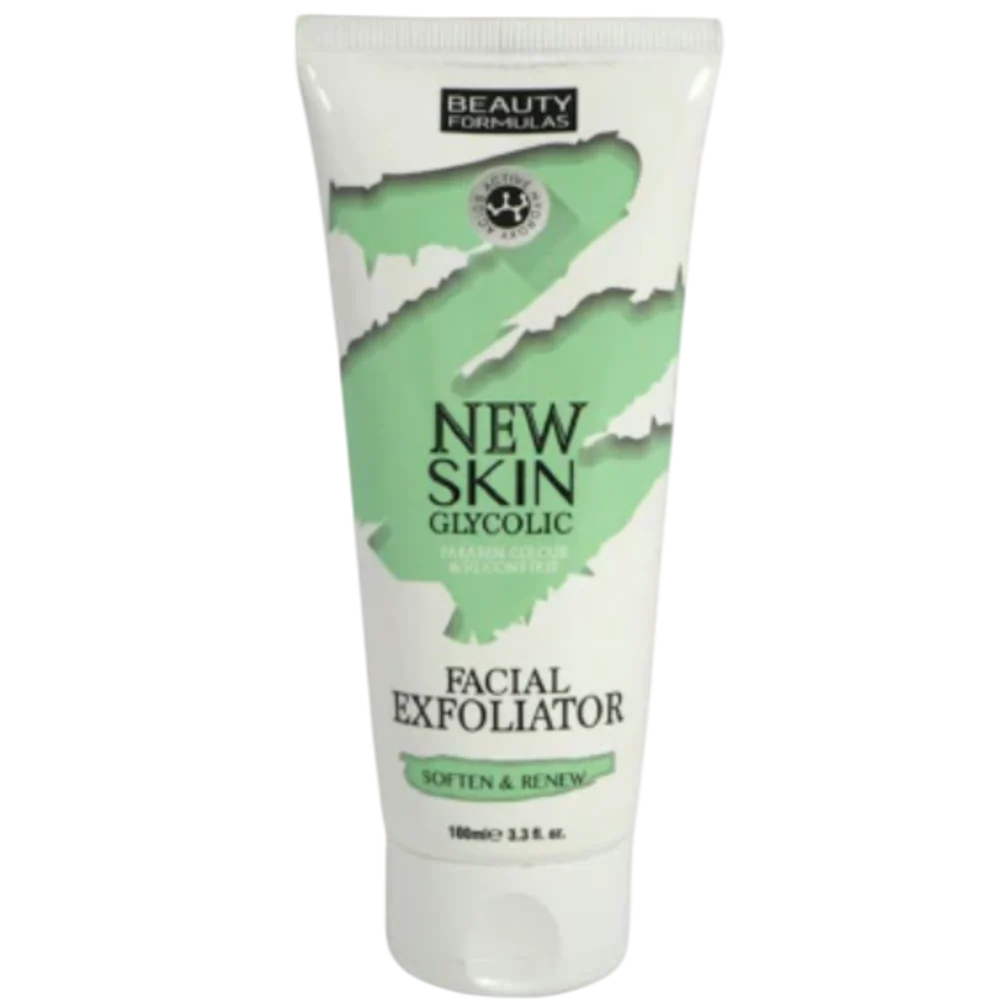 Beauty Formulas New Skin Glycolic Facial Exfoliator 150ml