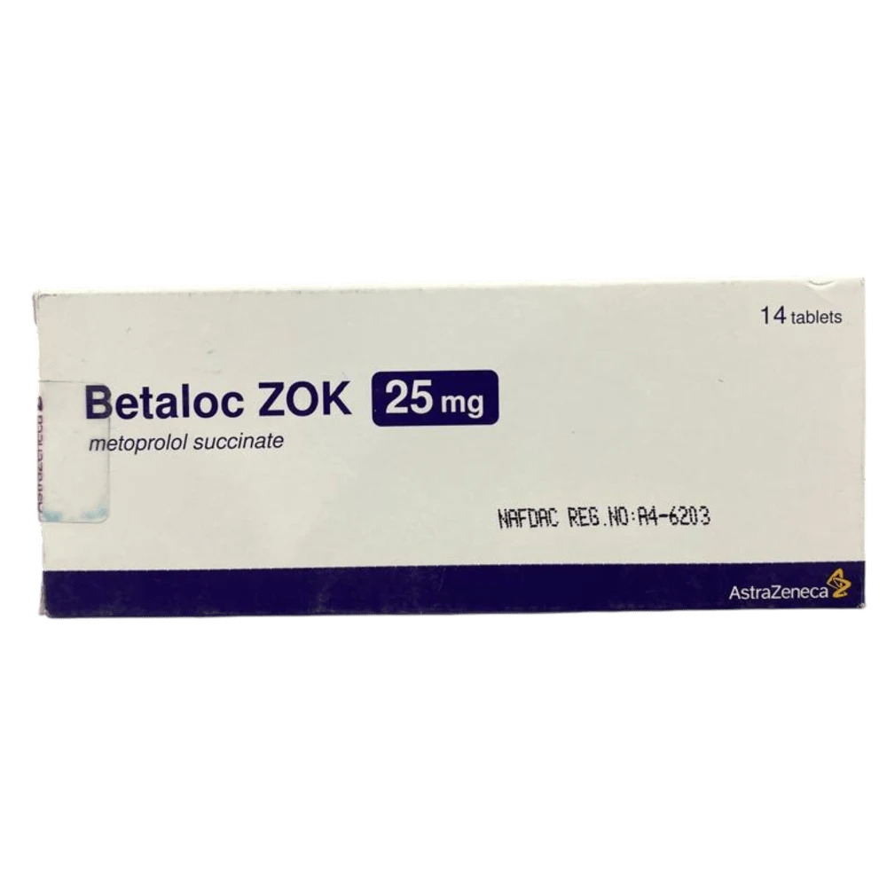 Betaloc Zok 25mg x14