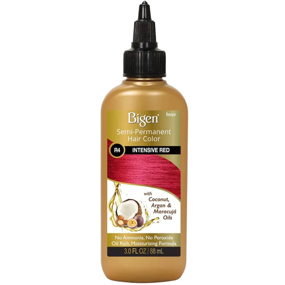 Bigen Semi-Permanent Hair Color Vivid Shades Intense Ruby Red RR4 88ml