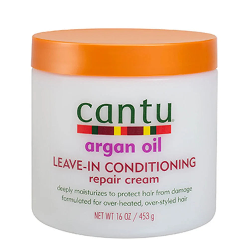 Cantu Leave-In Conditioning Repair Cream with Argan Oil 16 oz