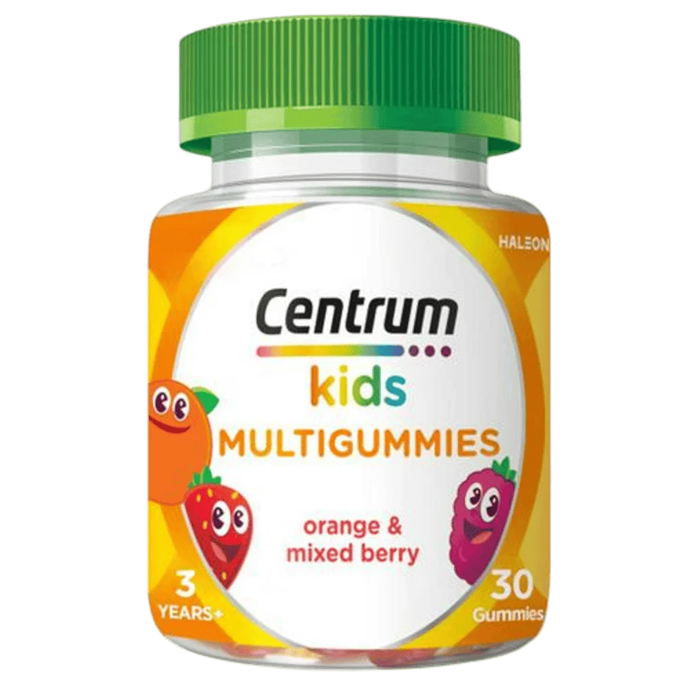 Centrum Kids MultiGummies Orange & Mixed Berry x30
