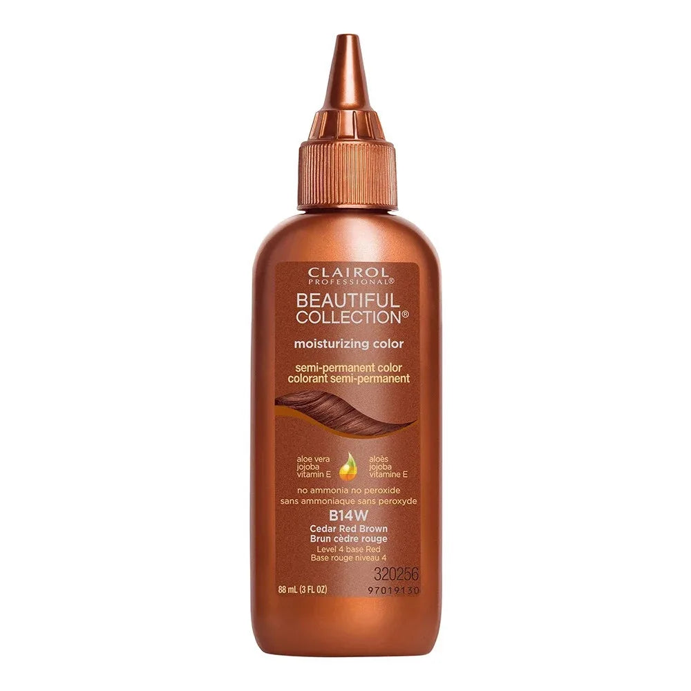 Clairol Beautiful Collection Semi Permanent Cedar Red Brown B14W 88ml