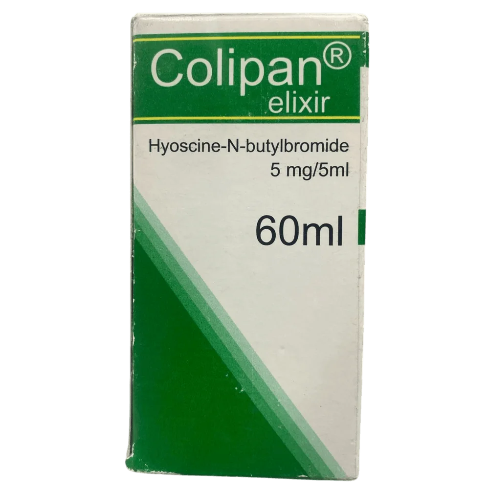 Colipan Elixir Hyoscine 5mg/5ml 60ml