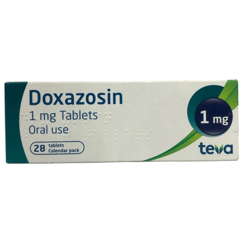 Doxazosin Teva 1mg Tablets x28