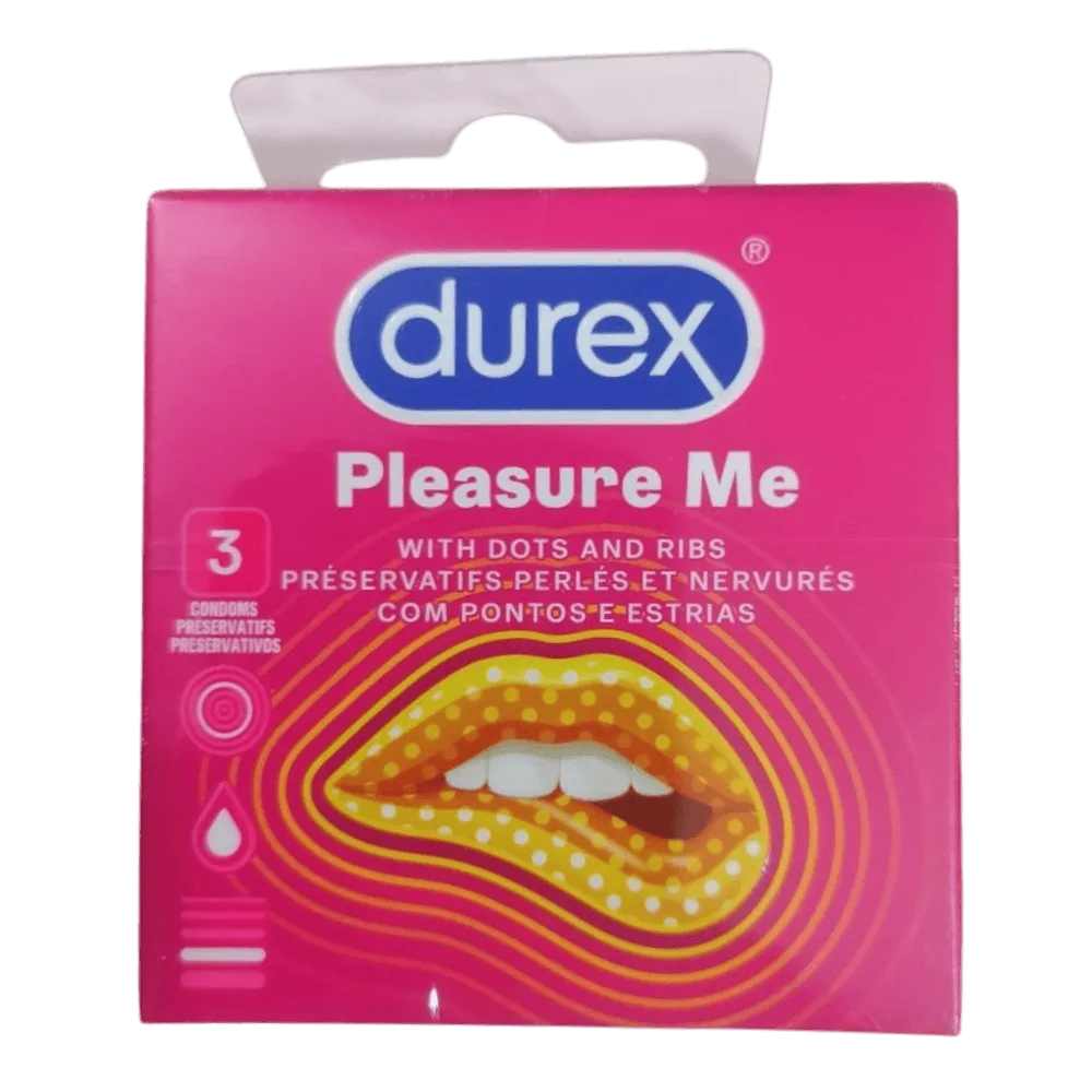 Durex Pleasure Me Condom x3