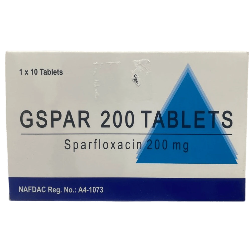 GSpar 200 Sparfloxacin 200mg x10
