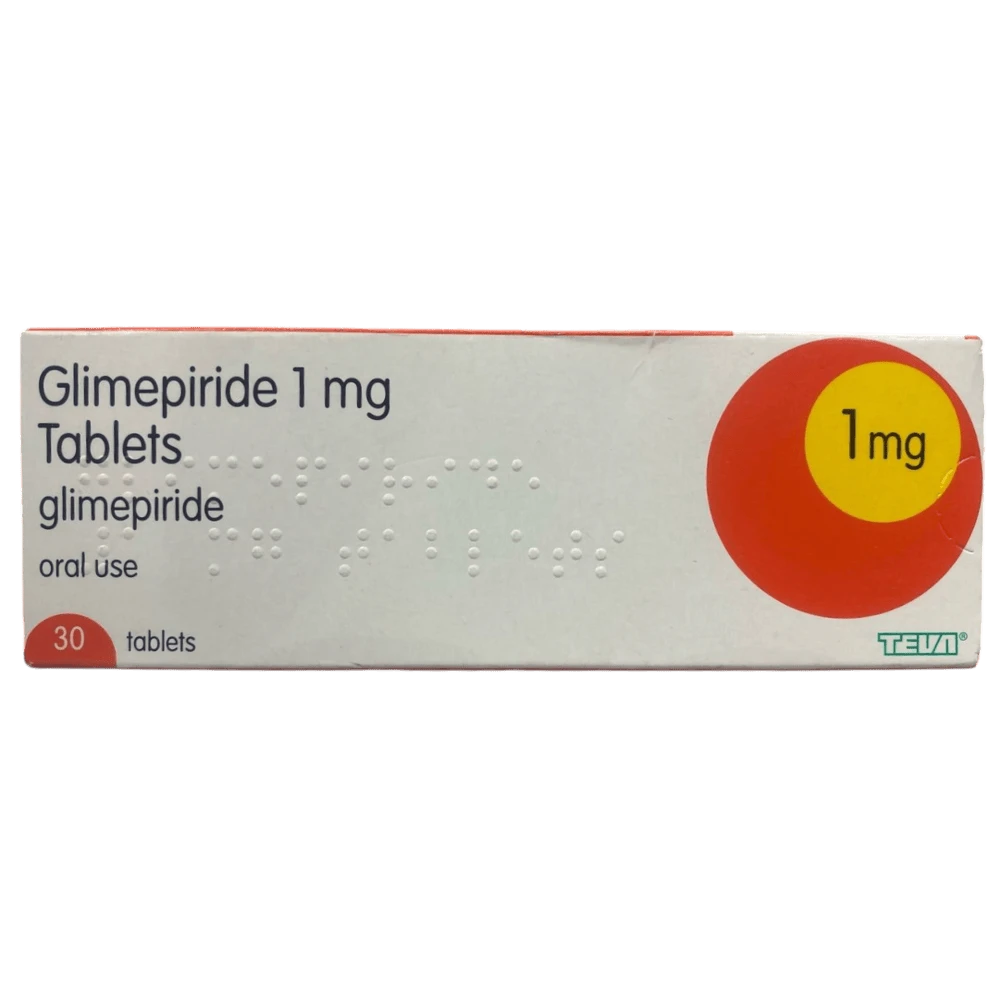 Glimepiride Teva 1mg Tablets x30