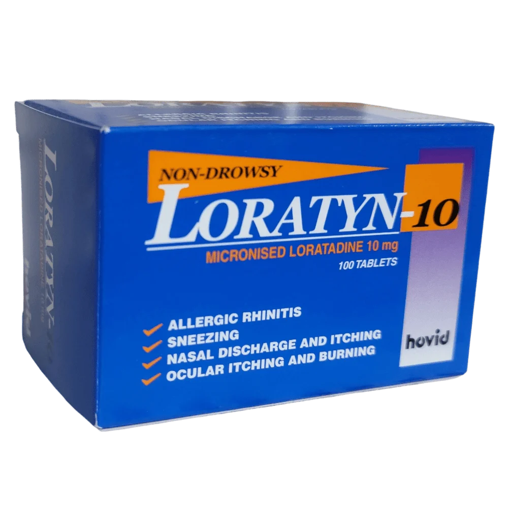 Loratyn (Loratadine 10mg) Blister Pack x100