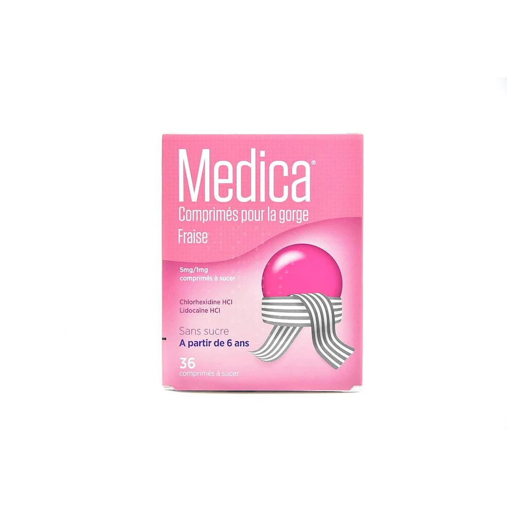 Medica Lozenges Fraise 5Mg/1Mg X30