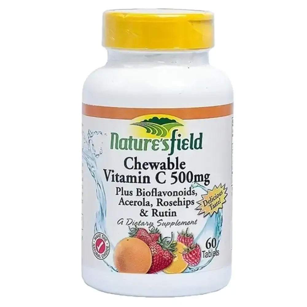 Nature’sfield Chewable Vitamin C 500mg x60