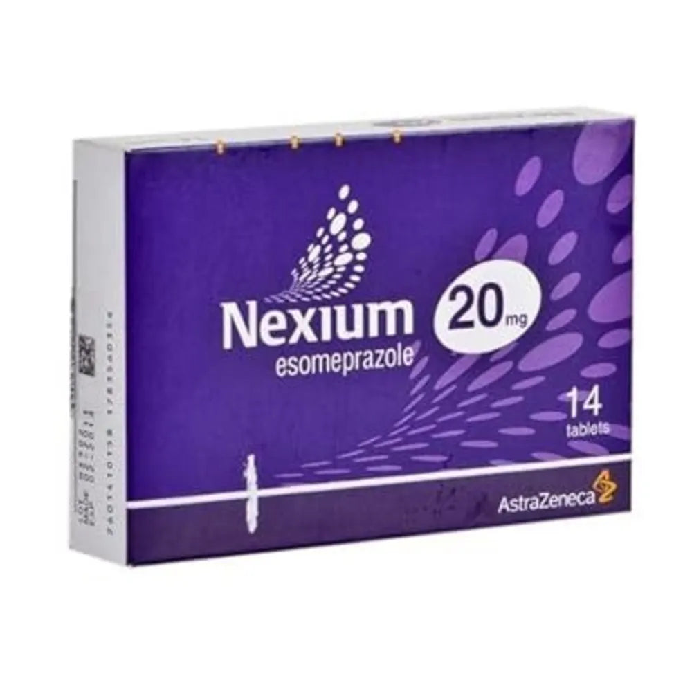 Nexium (Esomeprazole) 20mg Tabs x14
