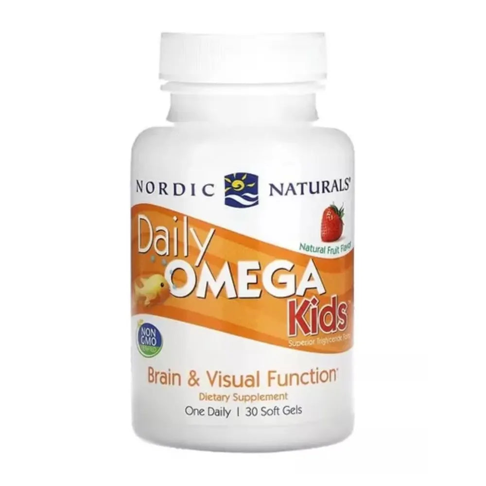 Nordic Naturals Daily Omega Kids Natural Fruit x30