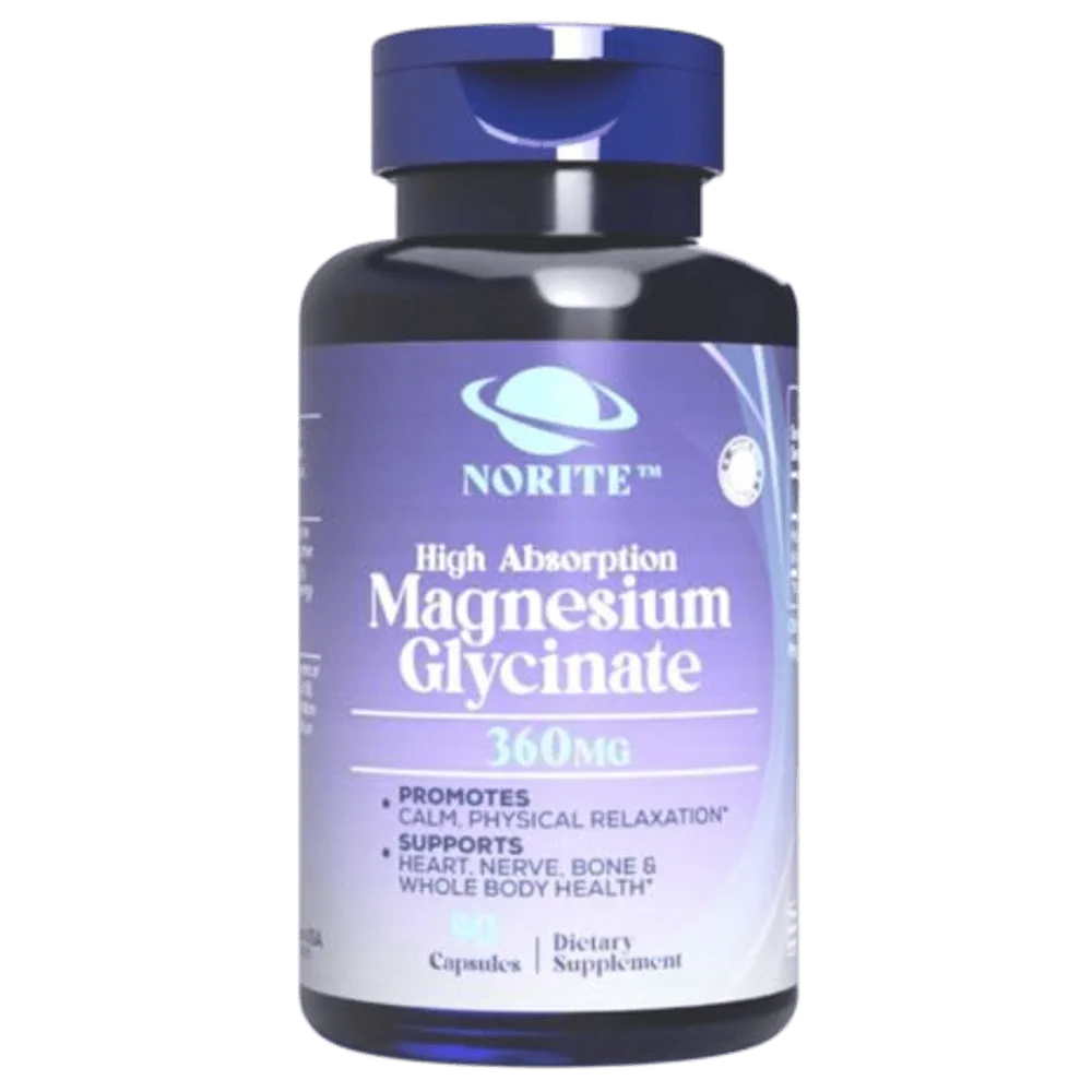 Norite High Absorption Magnesium Glycinate Norite 360mg Capsule x90