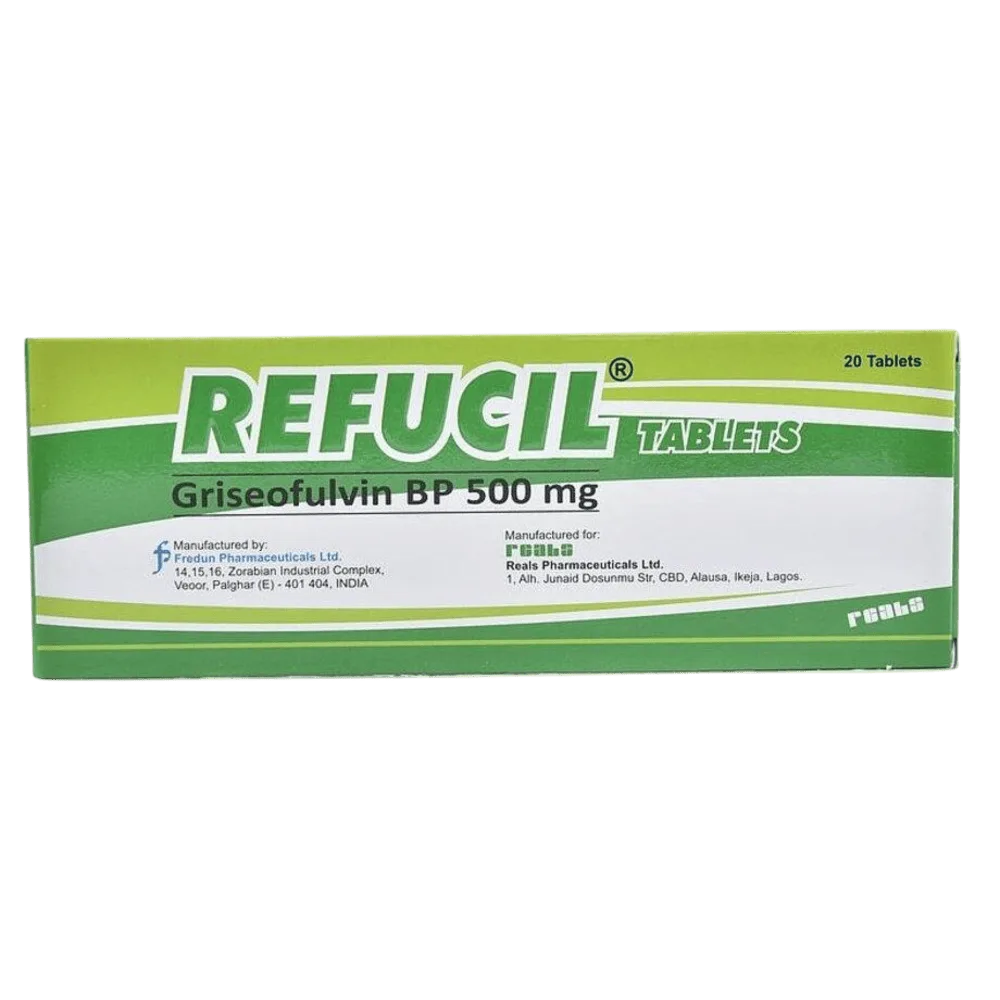 Refucil 500mg (Griseofulvin) x20
