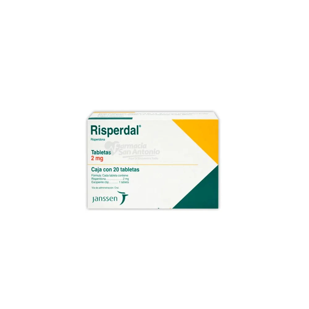 Risperdal Risperidone 2mg x20