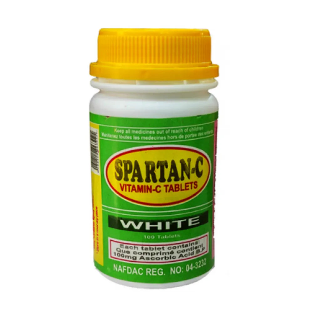 Spartan-C White Vitamin C 100mg x100