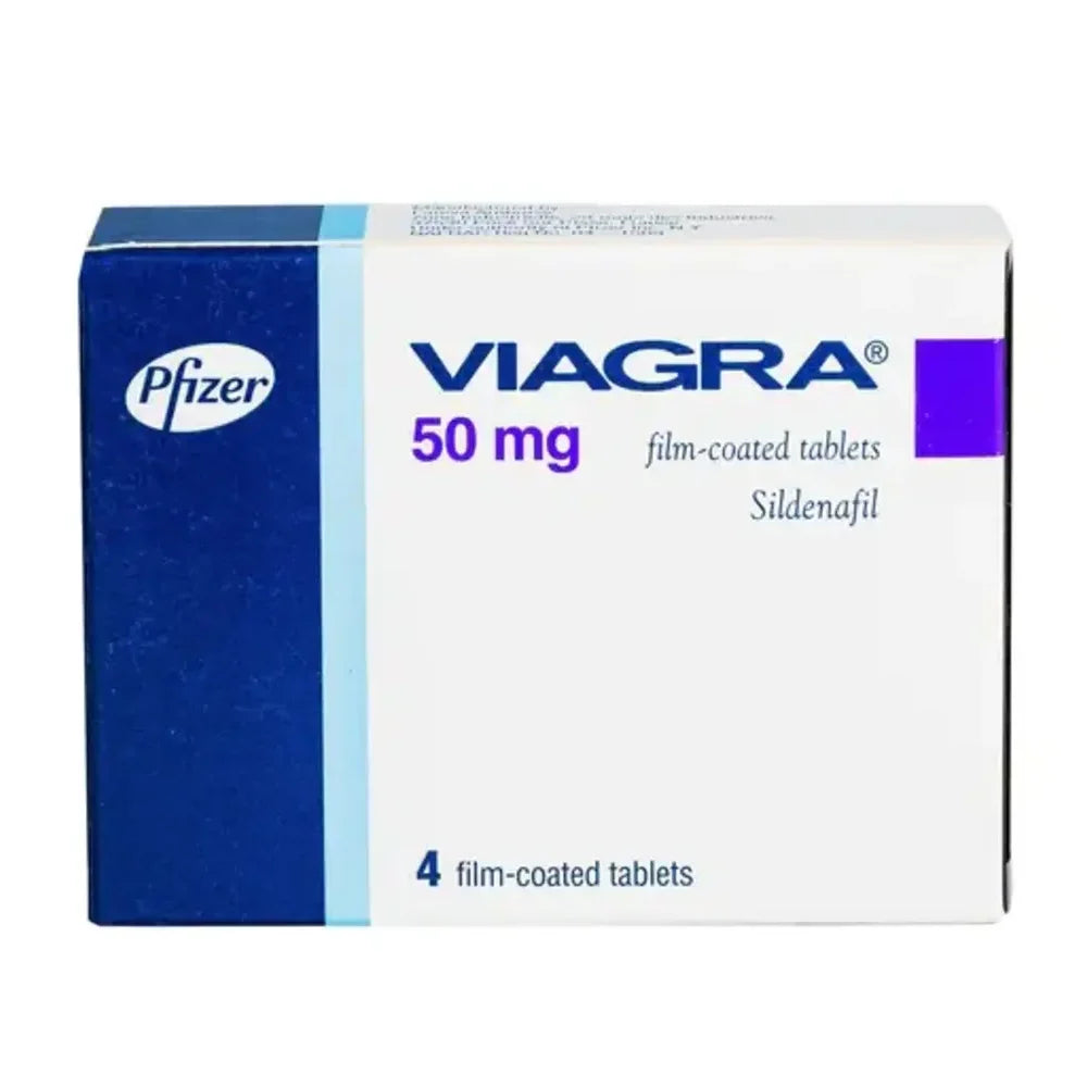 Viagra (Sildenafil) 50mg Tabs x4