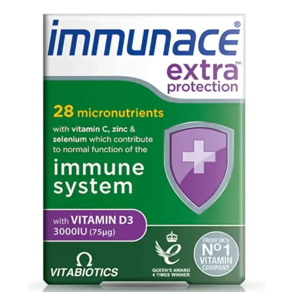 Vitabiotics Immunace Extra Protection Tablets x 30