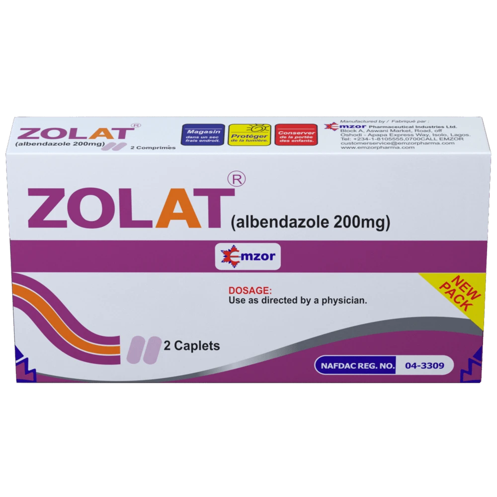 Zolat Tablets 200mg x 2