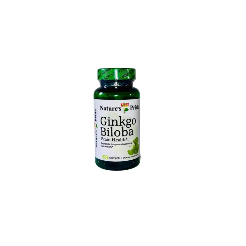 Nature's Pride Ginkgo Biloba Softgel x60