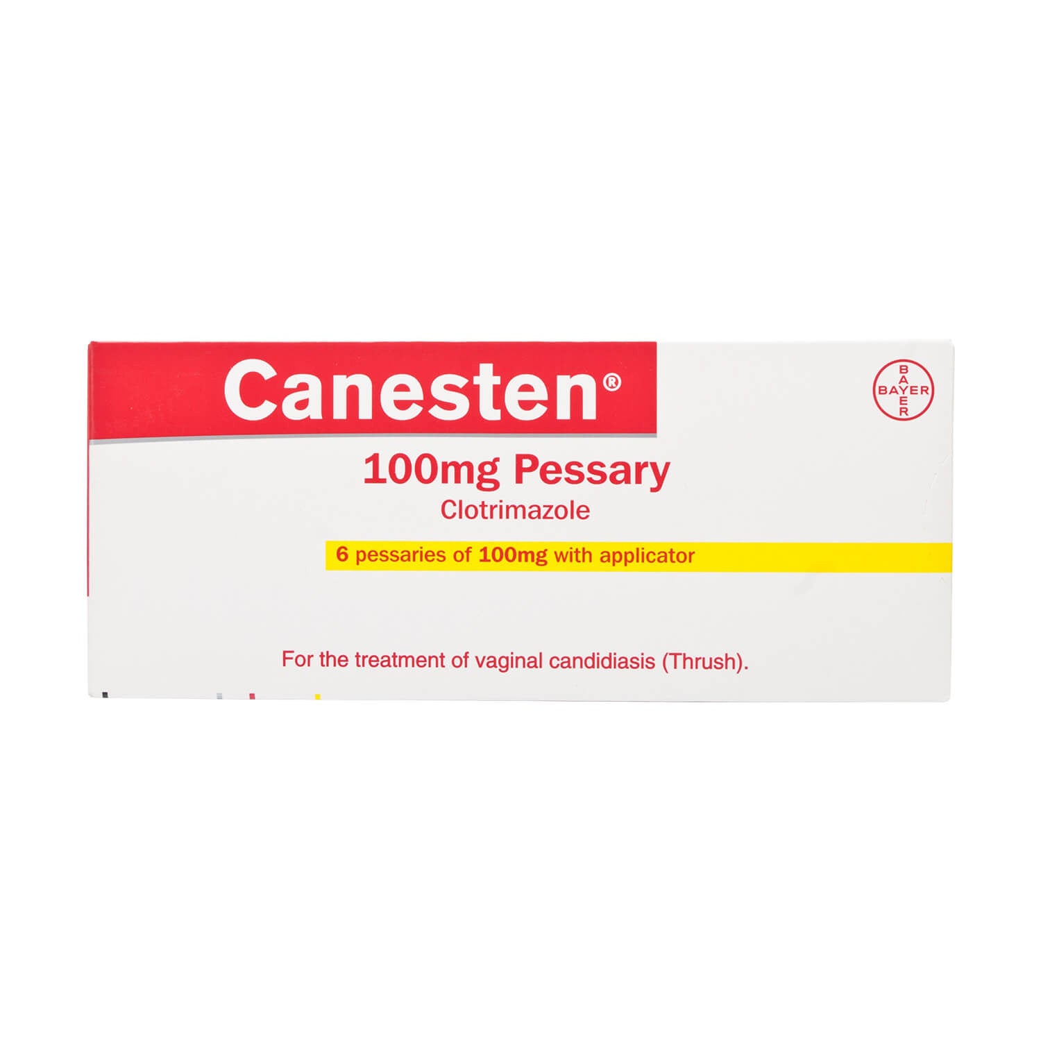 Canesten 100mg Pessary X 6