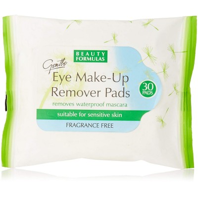 Beauty Formulas Gentle Eye Makeup Remover Pads x 30