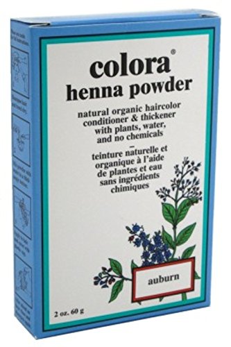 Colora Henna Powder Hair Color - Auburn 2oz