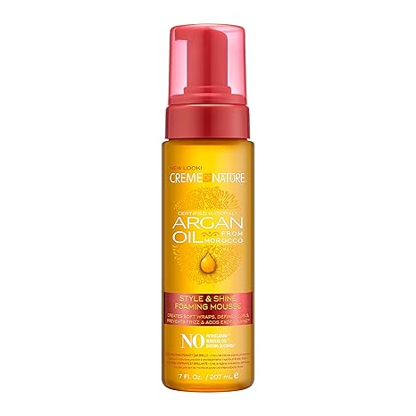 Creme of Nature Argan Oil Foaming Mousse