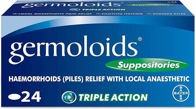 Germoloids Suppositories X 24