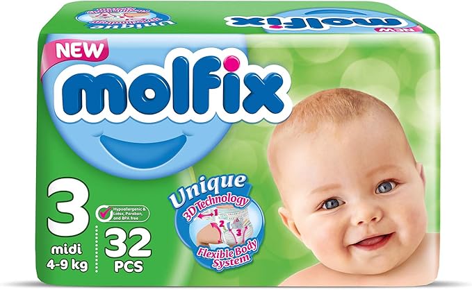 Molfix Midi Diaper Twin Pack