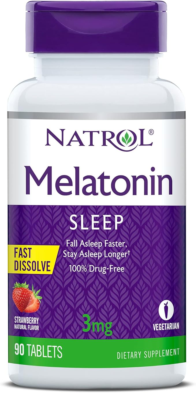 Natrol Melatonin 3mg Tablets x 90