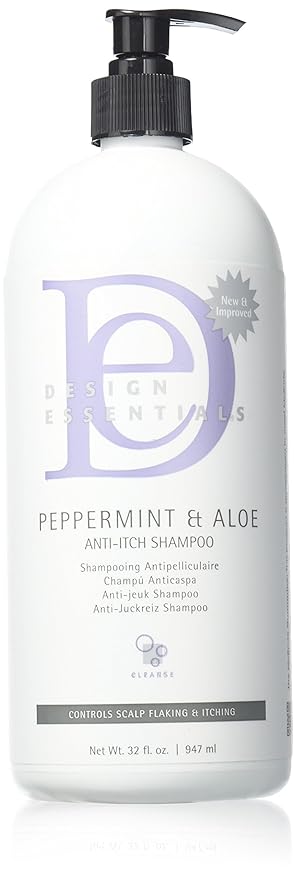 Design Essentials Peppermint & Aloe Therapeutics Anti-Itch Shampoo