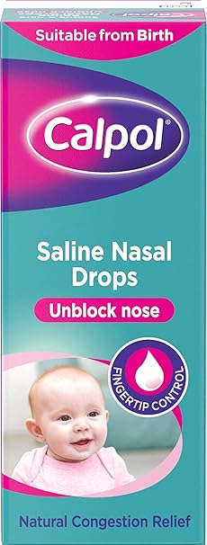 Calpol Saline Nasal Drops 10ml