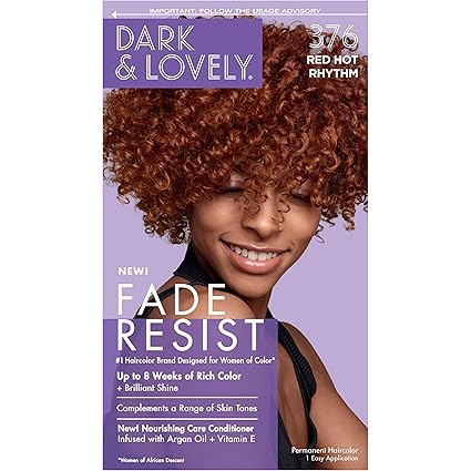 Dark & Lovely Fade Resist Rich Conditioning Hair Colour (Red Hot Rhythm)