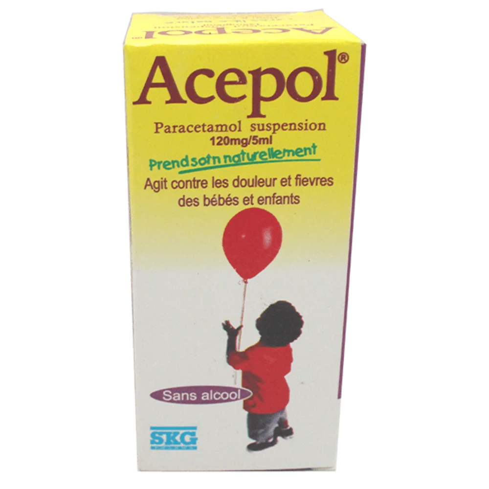 Acepol Paracetamol Suspension 60ml