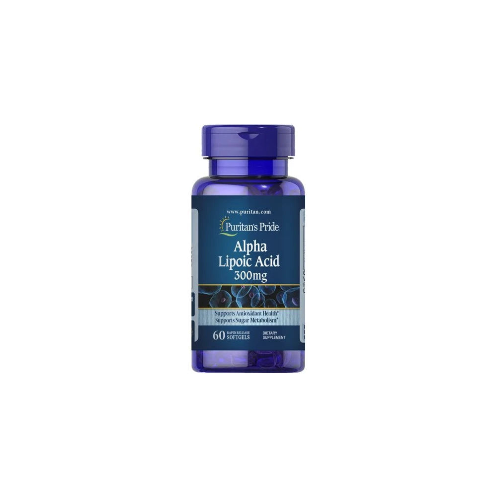 Puritan's Pride Alphalipoic Acid 300mg X60