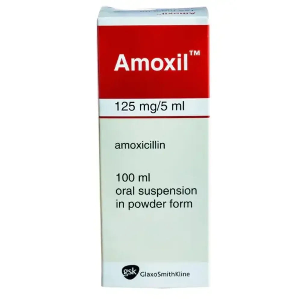 Amoxil 125mg/5ml Suspension