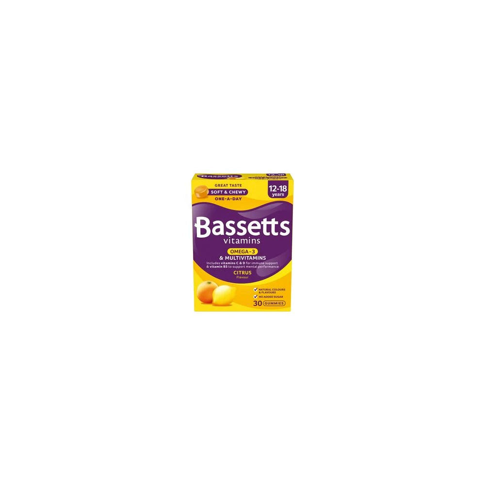 Bassetts Omega 3 & Vitamins x30