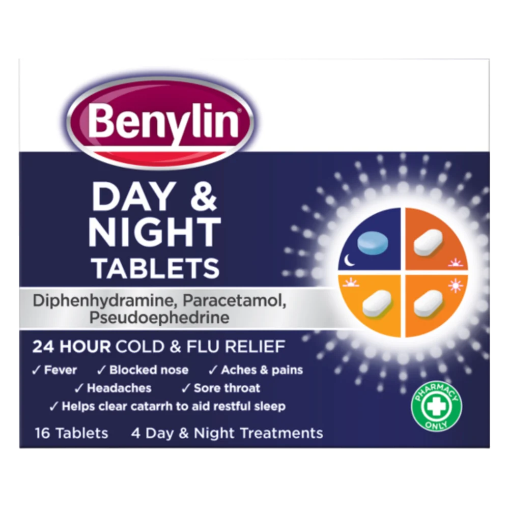 Benylin Day And Night x16 Tablets