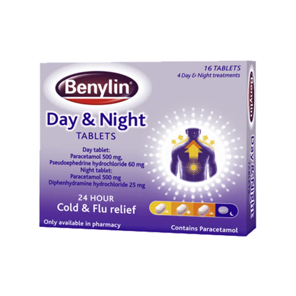 Benylin Day And Night x16 Tablets