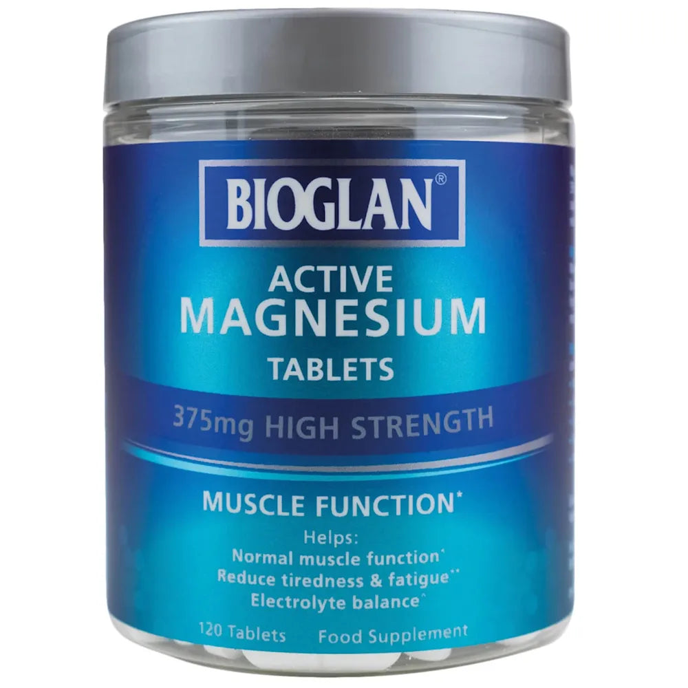 Bioglan Active Magnesium 375Mg X120