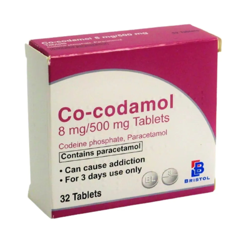 Bristol Co-Codamol 8mg/500mg x100