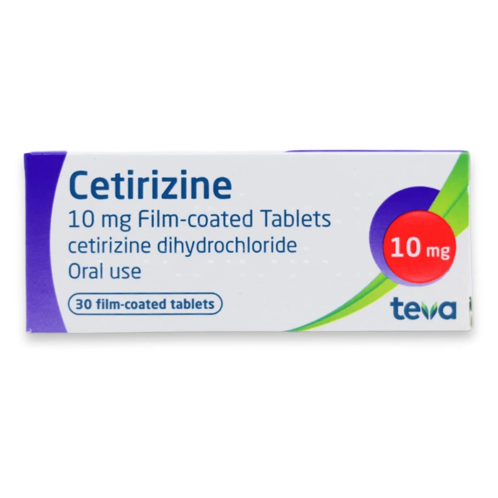 Cetrizine Teva 10mg x30