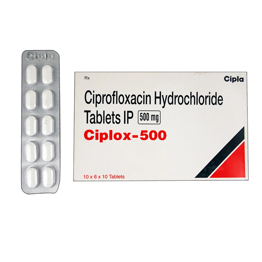 Ciplox Ciprofloxacin 500mg x10