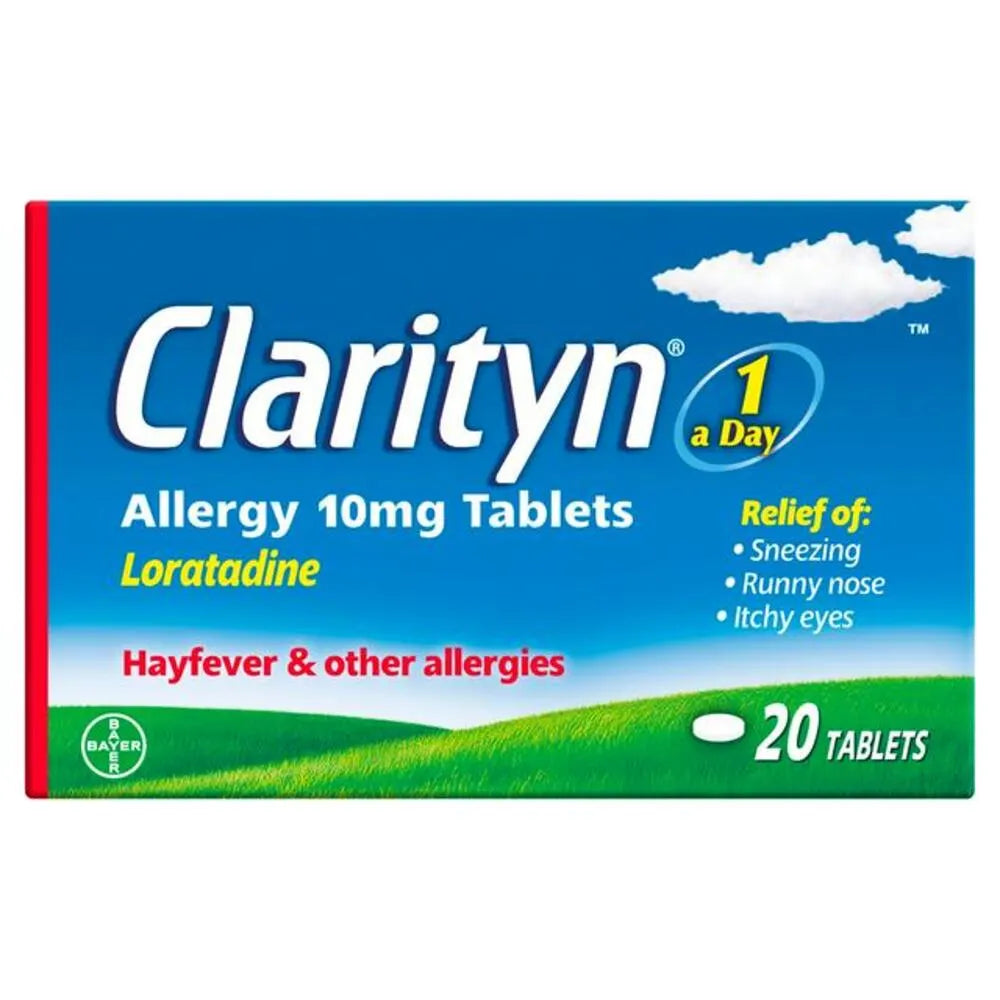Clarityn Allergy One A Day (Loratadine) 10mg Tablet x20