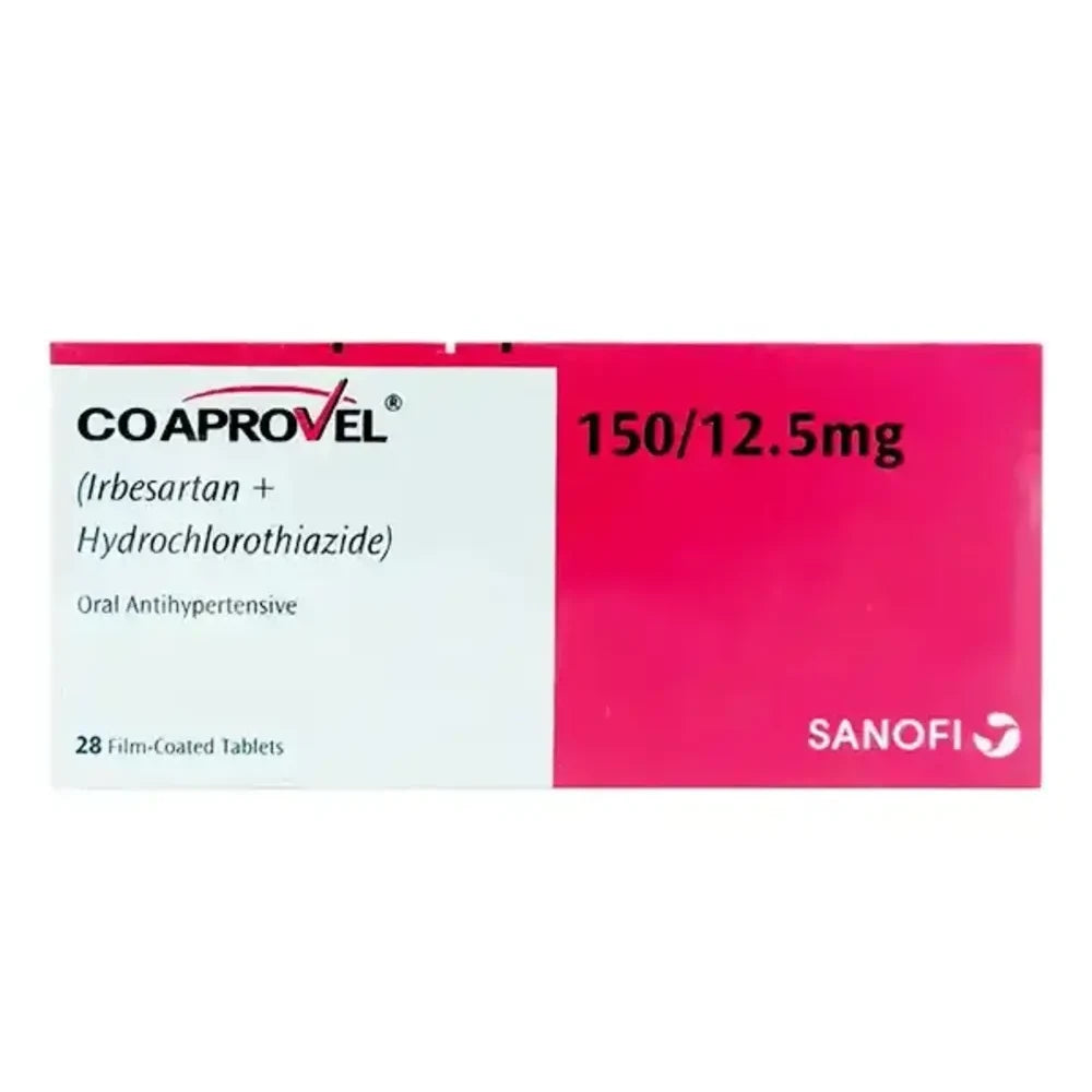 CoAprovel 150 mg/12.5mg Tablets x28