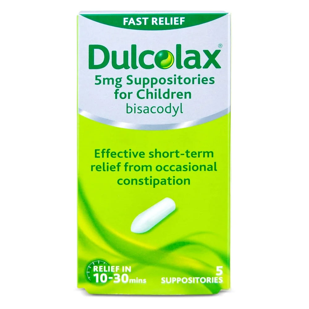 Dulcolax 5mg Suppositories x5