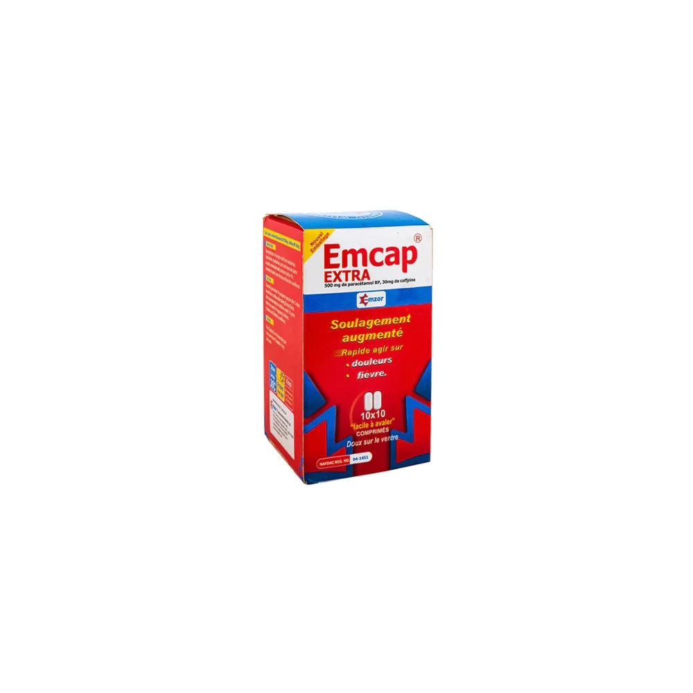 Emcap Extra 500/30Mg x100