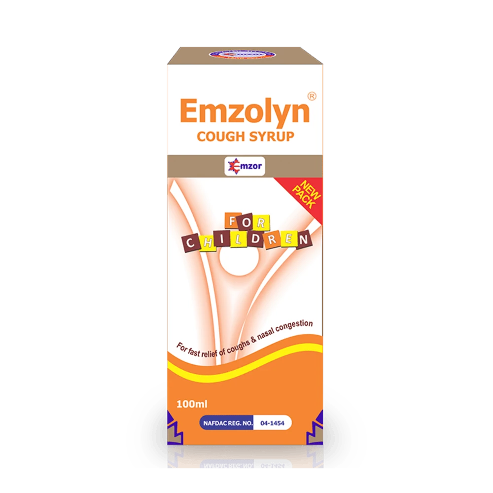 Emzolyn Cough Syrup for Children 7.55mg/5ml