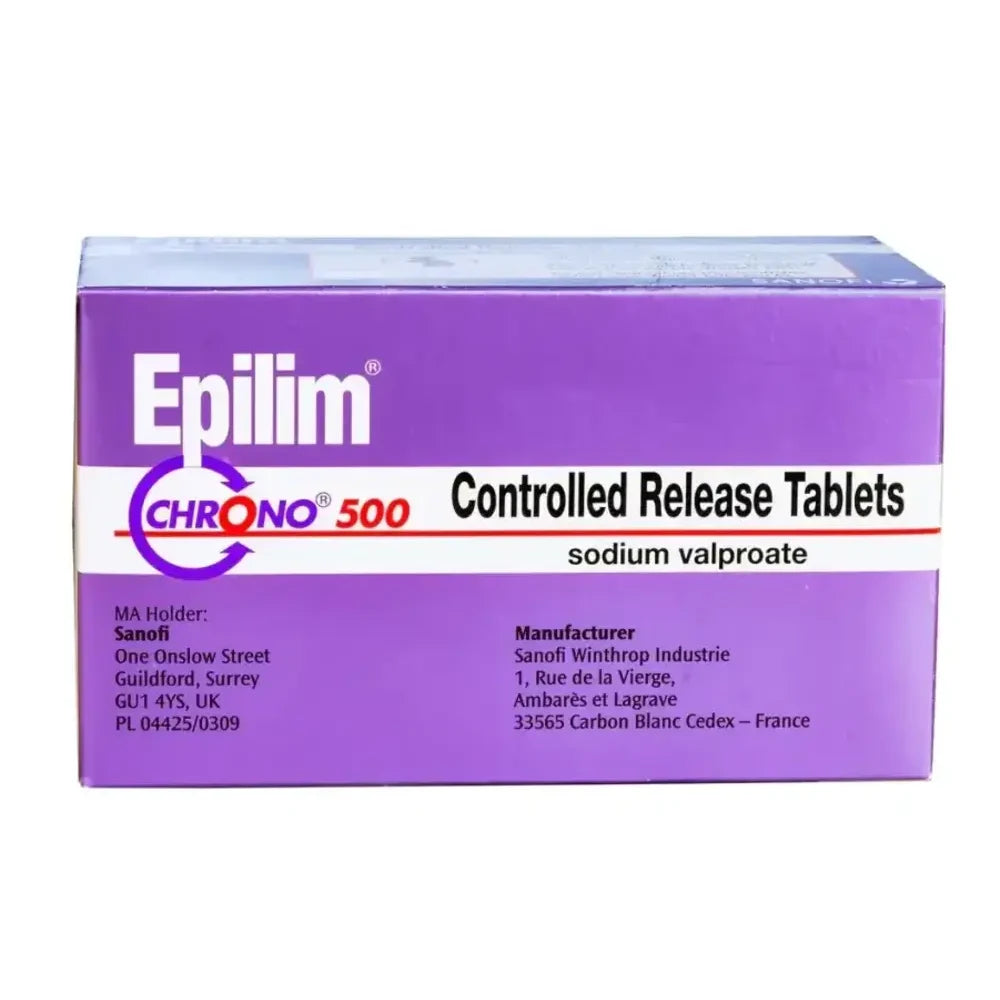 Epilim Chrono 500mg x100 (Blister)